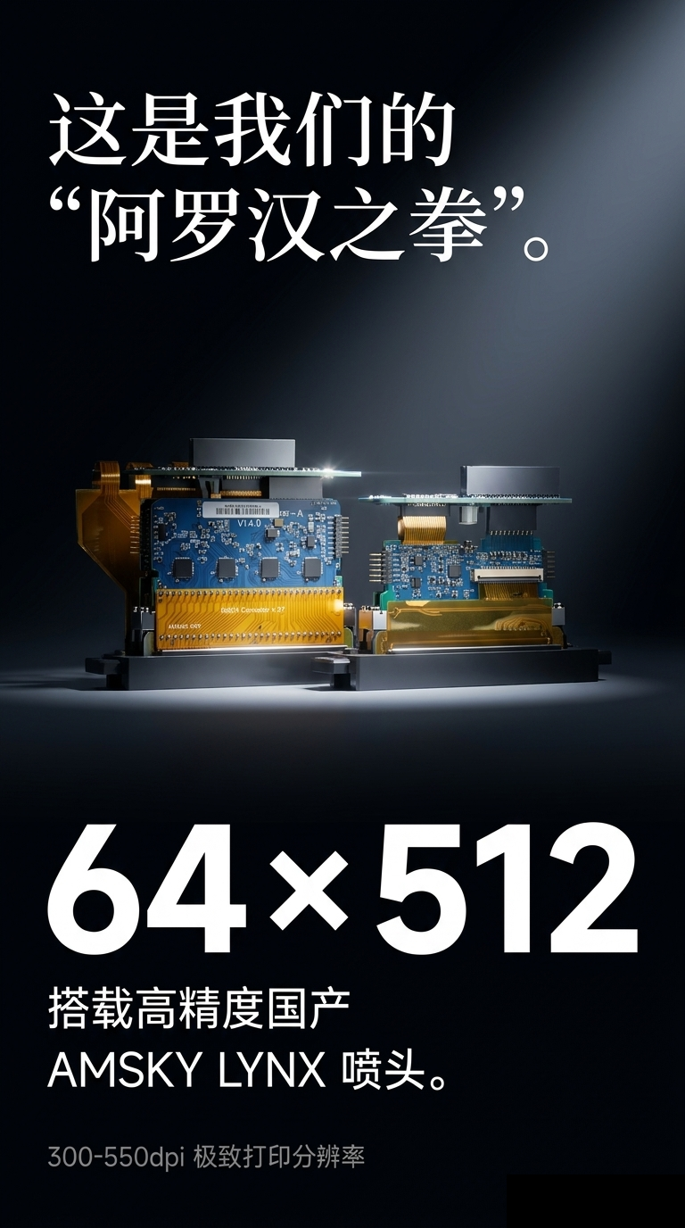 64x512 AMSKY LYNX喷头
